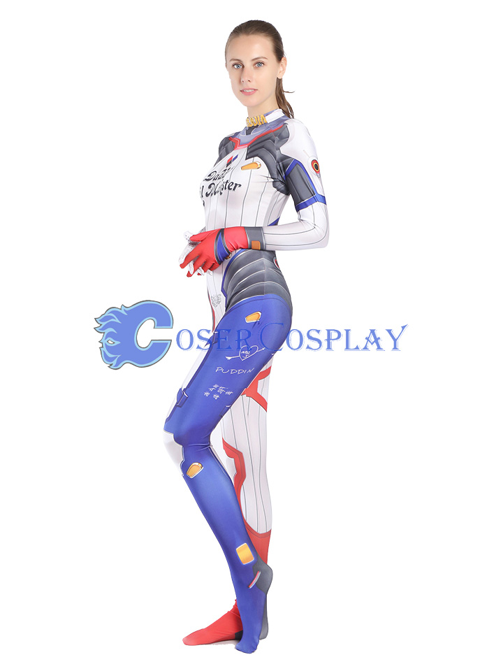 2018 harley quinn dva overwatch cosplay costume cosercosplay